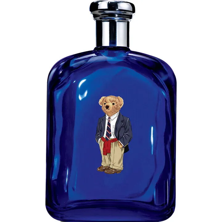 Ralph Lauren Polo Blue Bear Edition perfume bottle