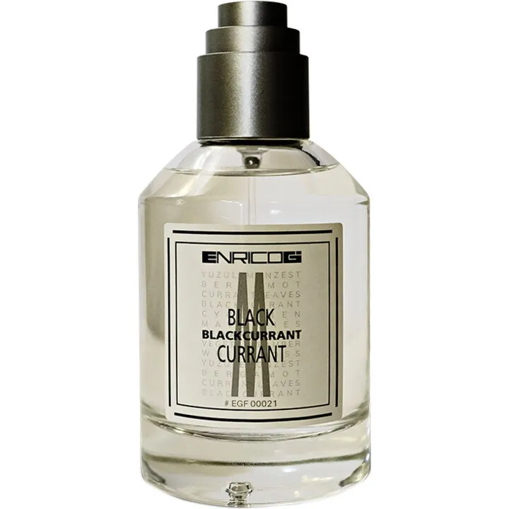 Enrico Gi Blackcurrant perfume bottle
