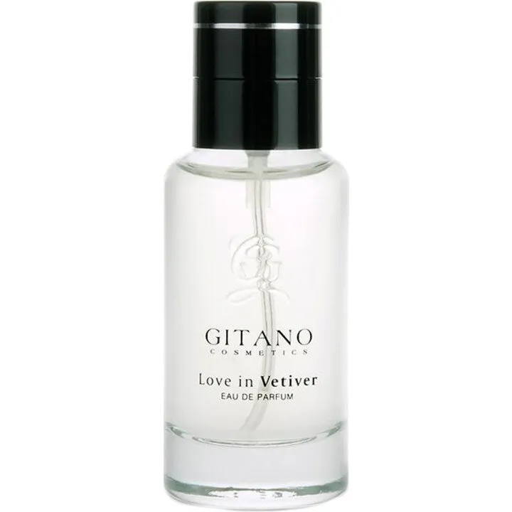 Gitano Cosmetics Love in Vetiver perfume bottle