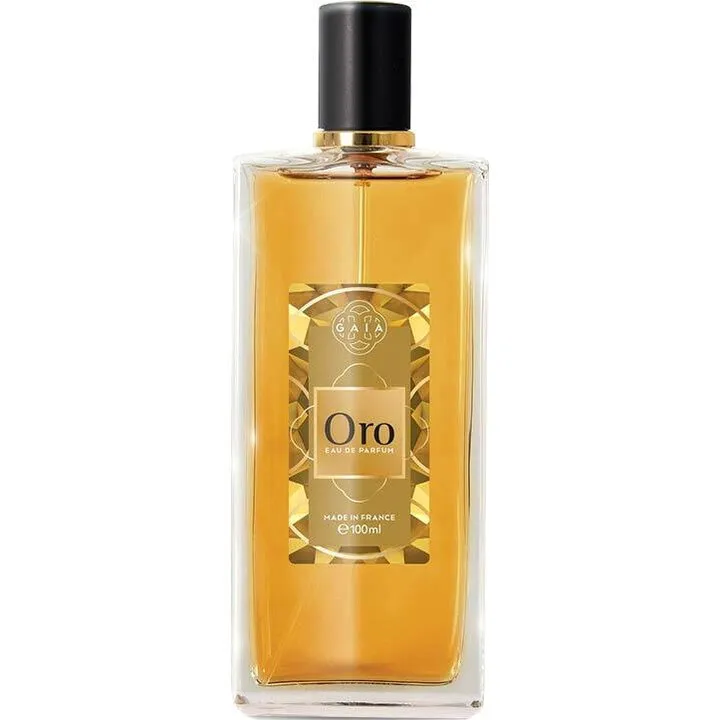 Gaia Oro perfume bottle