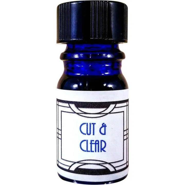 Nui Cobalt Designs Cut & Clear perfume bottle
