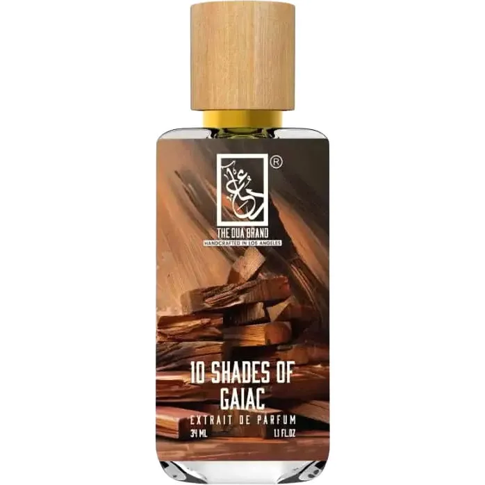 The Dua Brand 10 Shades of Gaiac perfume bottle