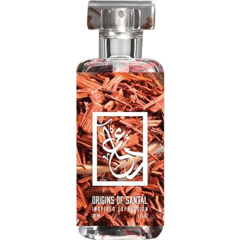 The Dua Brand Origins of Santal perfume bottle