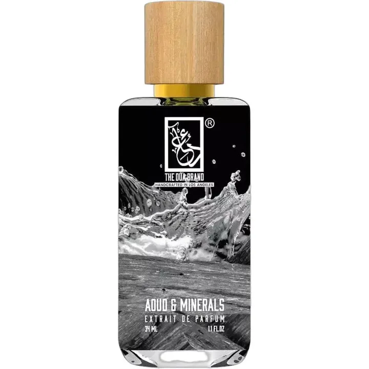 The Dua Brand Aoud & Minerals perfume bottle