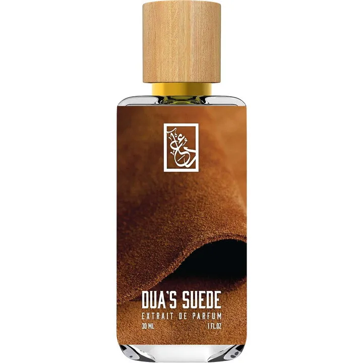 The Dua Brand Dua's Suede perfume bottle