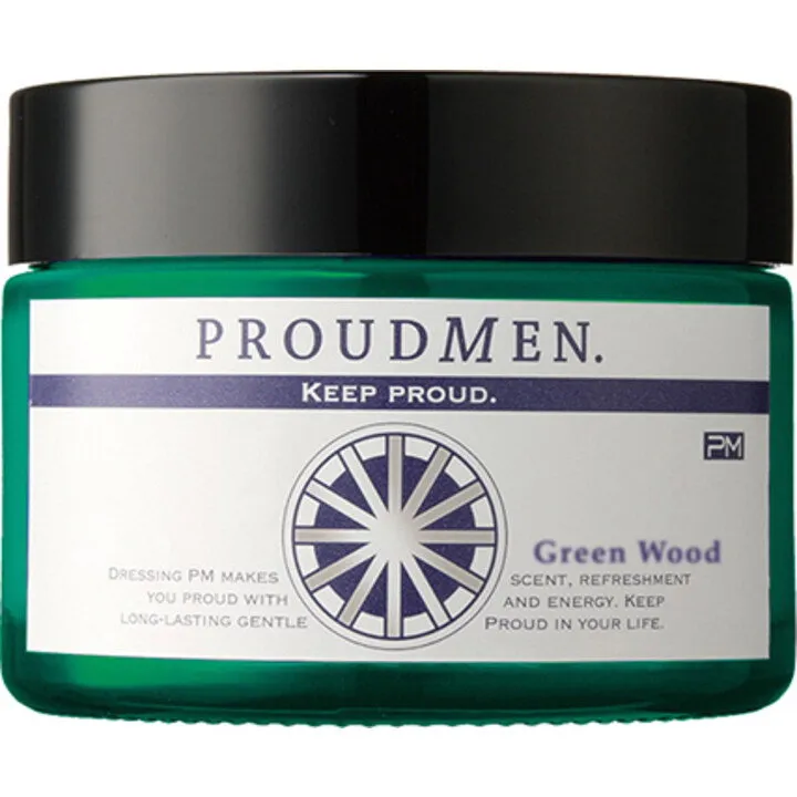 PROUDMEN. Grooming Balm - Green Wood / ルーミングバームGW(グリーンウッドの香り) (Fragrance Balm) parfüm şişesi