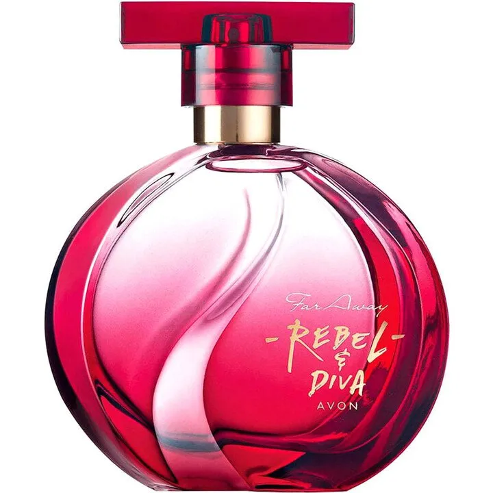 Avon Far Away Rebel & Diva parfüm şişesi