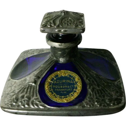 J. G. Mouson & Co. Azurina perfume bottle