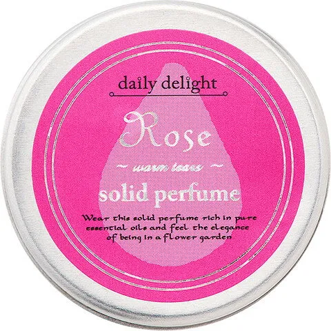 daily delight Rose / ローズの香り parfüm şişesi