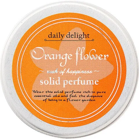 daily delight Orange Flower / オレンジフラワーの香り parfüm şişesi