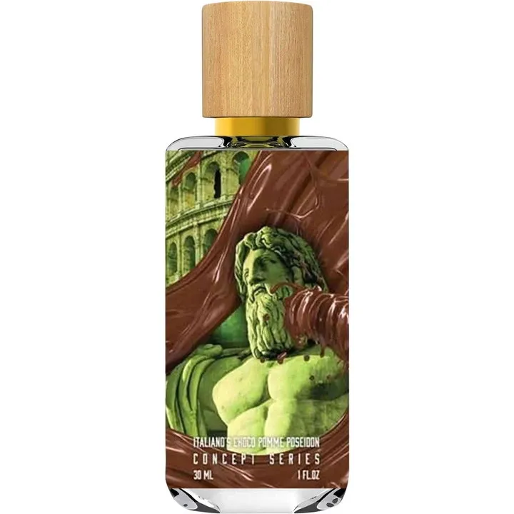 The Dua Brand Italiano's Choco Pomme Poseidon parfüm şişesi