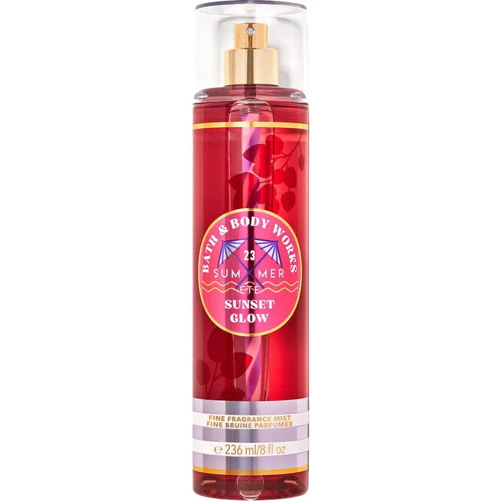 Bath & Body Works Sunset Glow (Fragrance Mist) perfume bottle