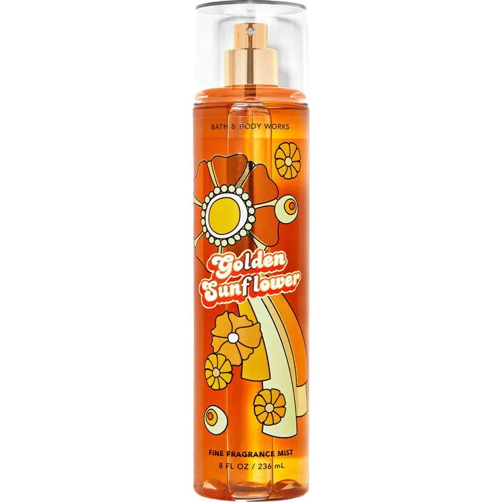 Bath & Body Works Golden Sunflower (Fragrance Mist) perfume bottle