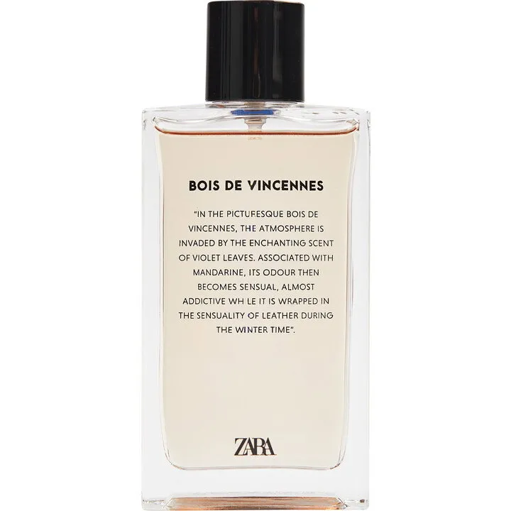 Zara Bois de Vincennes parfüm şişesi