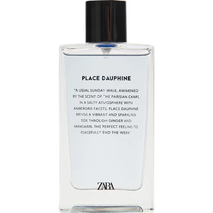 Zara Place Dauphine parfüm şişesi