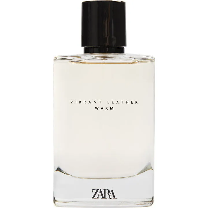 Zara Vibrant Leather Warm parfüm şişesi