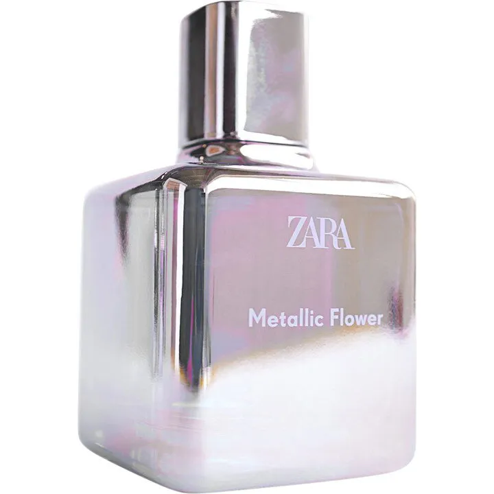 Zara Metallic Flower parfüm şişesi
