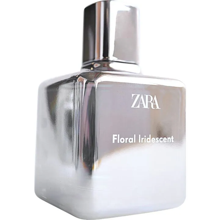 Zara Floral Iridescent perfume bottle