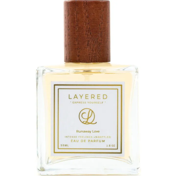 Layered Runaway Love perfume bottle