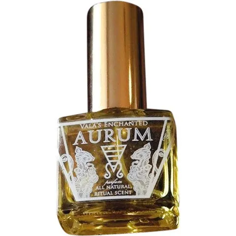 Vala's Enchanted Perfumery Aurum perfume bottle