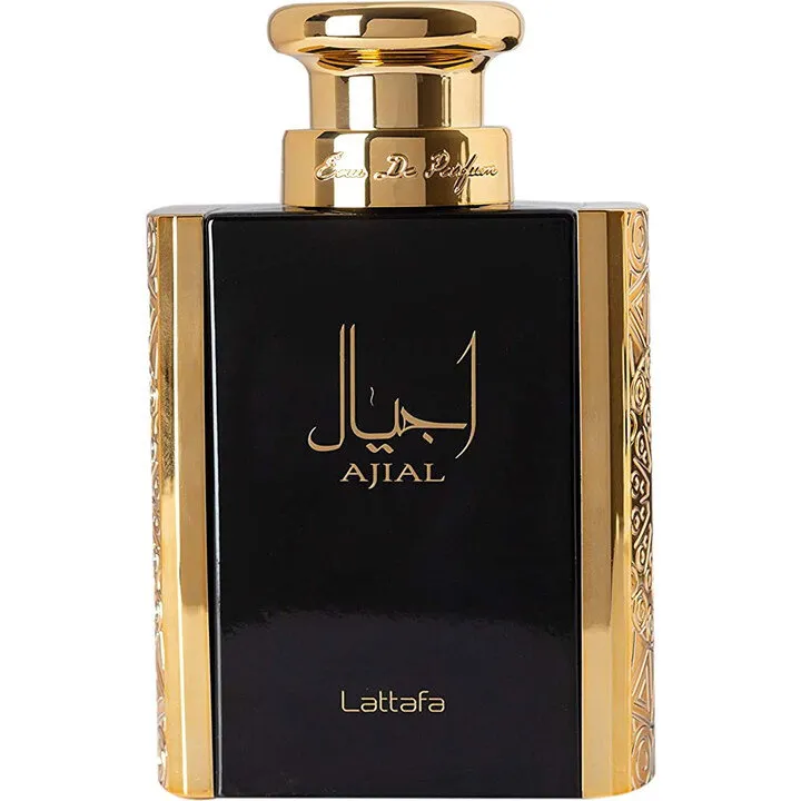 Lattafa Ajial perfume bottle