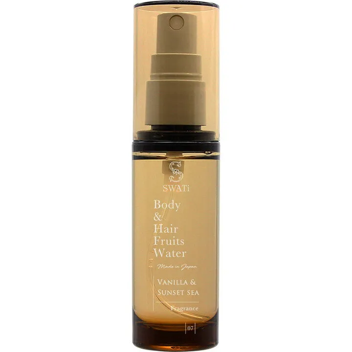 SWATi Body & Hair Fruits Water - Vanilla & Sunset Sea / SWボディ＆ヘアフルーツウォーター parfüm şişesi