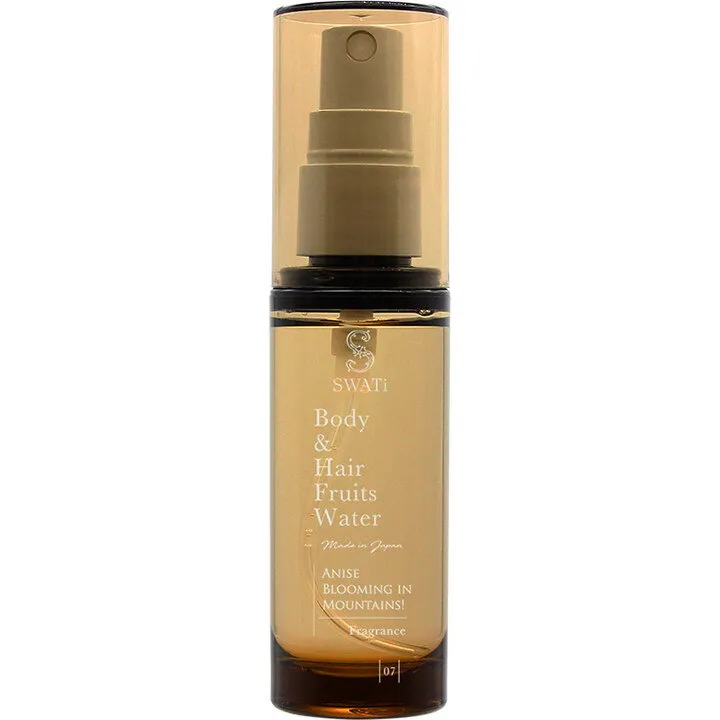 SWATi Body & Hair Fruits Water - Anise Blooming In Mountains! / SWボディ＆ヘアフルーツウォーター perfume bottle