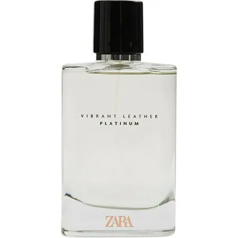 Zara Vibrant Leather Platinum perfume bottle