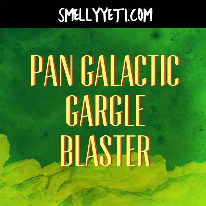 Smelly Yeti Pan Galactic Gargle Blaster perfume bottle