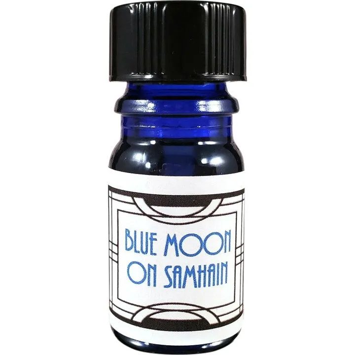 Nui Cobalt Designs Blue Moon On Samhain perfume bottle
