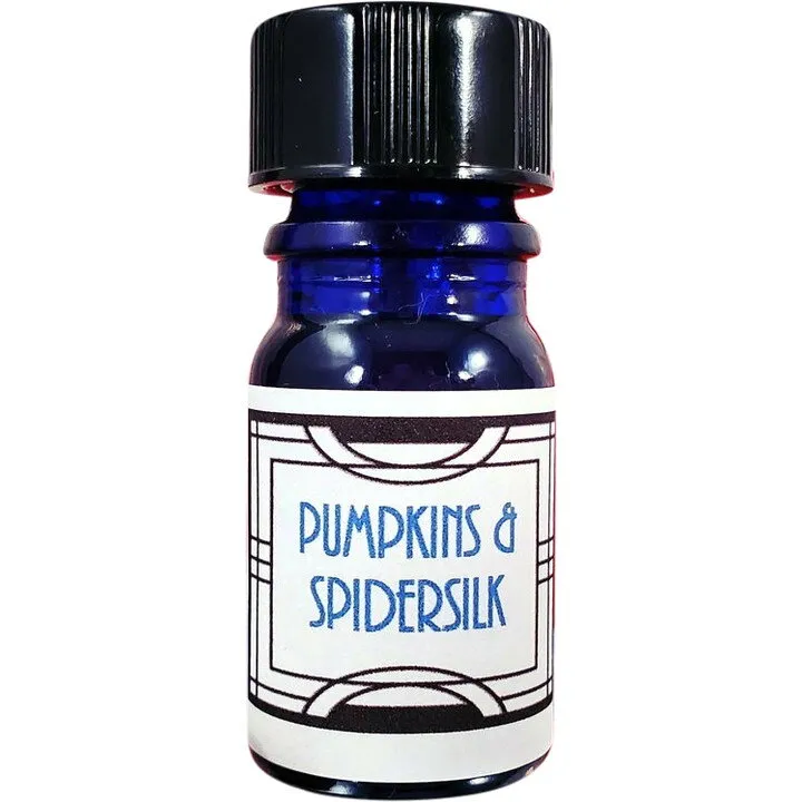 Nui Cobalt Designs Pumpkins & Spidersilk perfume bottle