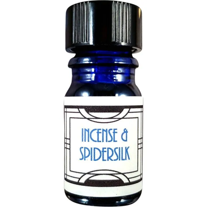 Nui Cobalt Designs Incense & Spidersilk perfume bottle