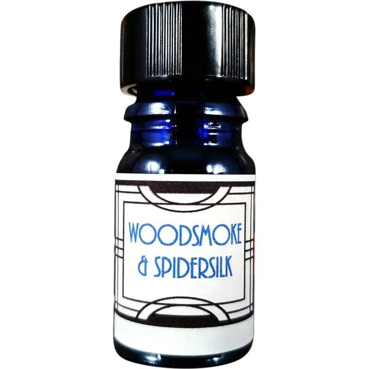 Nui Cobalt Designs Woodsmoke & Spidersilk perfume bottle
