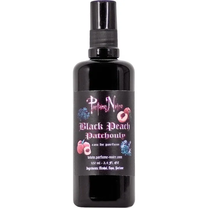 Parfume Noire Black Peach Patchouly perfume bottle
