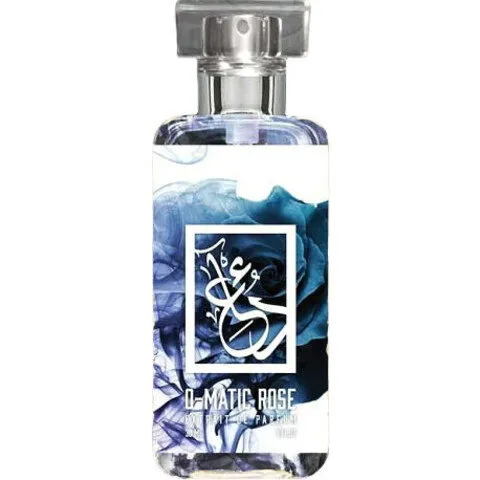 The Dua Brand O-Matic Rose perfume bottle