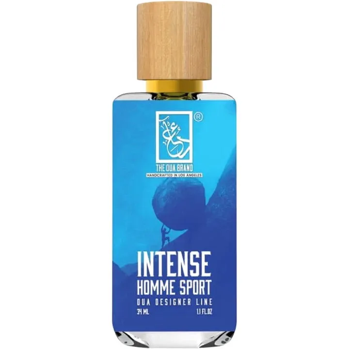 The Dua Brand Intense Homme Sport perfume bottle
