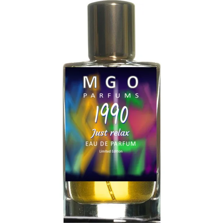 Duftanker MGO Duftmanufaktur Just Relax 1990 perfume bottle