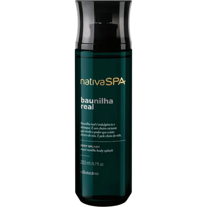 O Boticário Nativa Spa - Baunilha Real parfüm şişesi