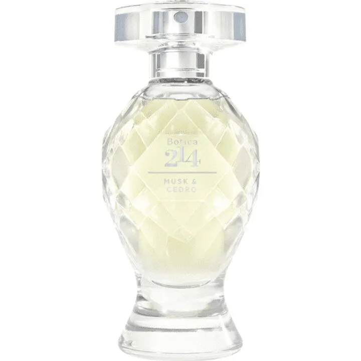 O Boticário Botica 214 - Musk & Cedro perfume bottle
