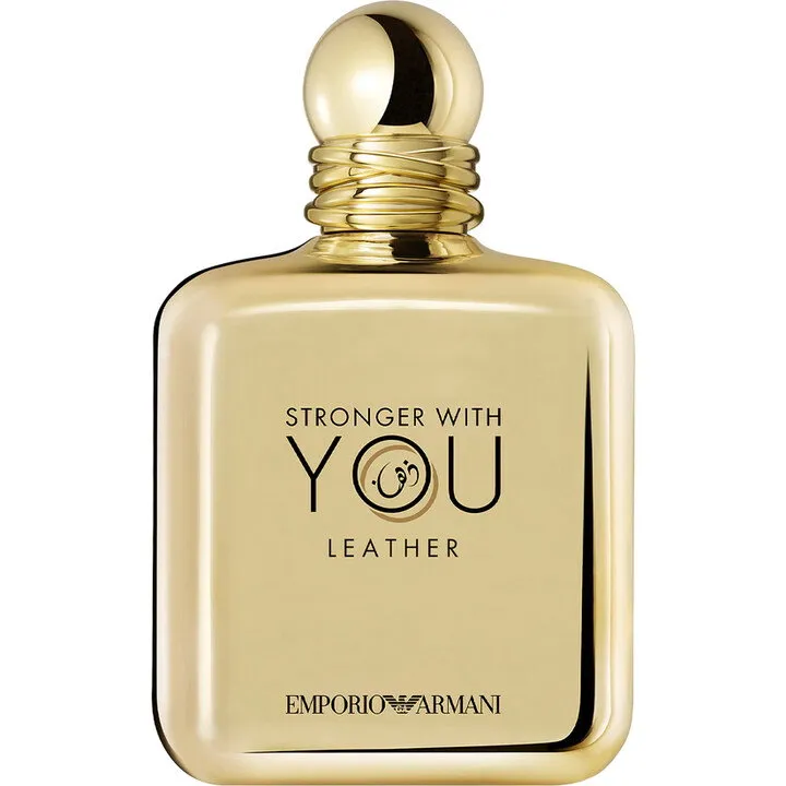Giorgio Armani Emporio Armani - Stronger With You Leather perfume bottle