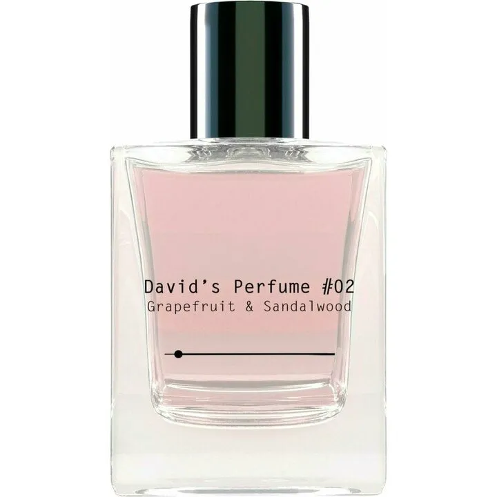 David Dobrik David's Perfume #02 - Grapefruit & Sandalwood perfume bottle