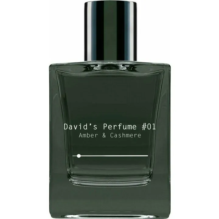 David Dobrik David's Perfume #01 - Amber & Cashmere perfume bottle