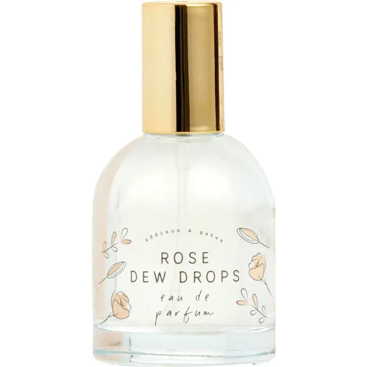 Addison & Gates Rose Dew Drops perfume bottle