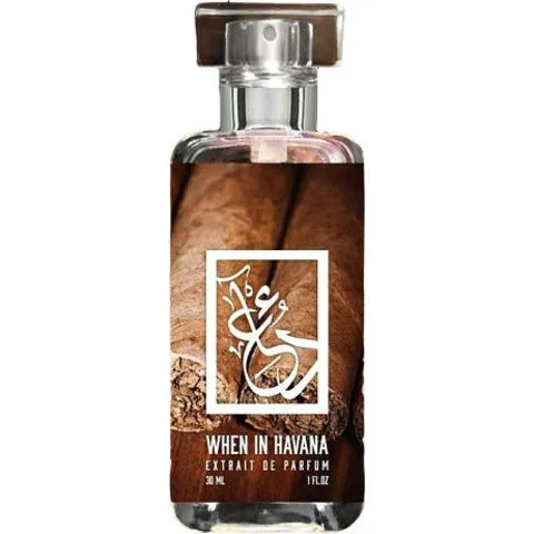 The Dua Brand When in Havana perfume bottle
