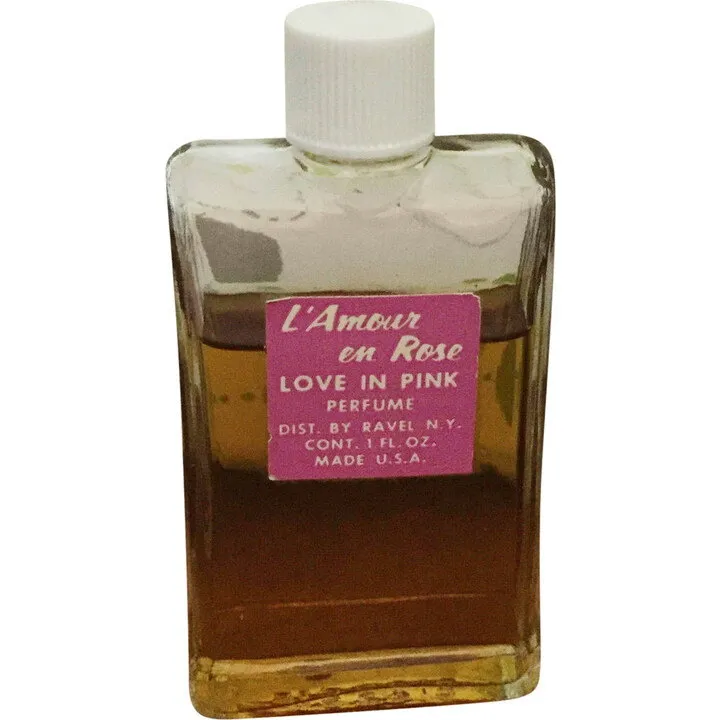 Ravel L'Amour en Rose perfume bottle