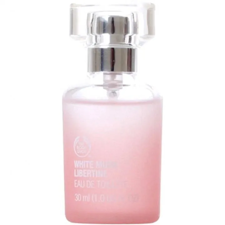 The Body Shop White Musk Libertine (Eau de Toilette) parfüm şişesi