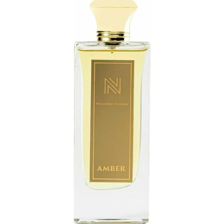 November Perfume Amber parfüm şişesi