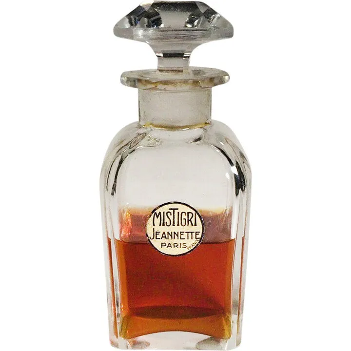 Jeannette Paris Mistigri perfume bottle