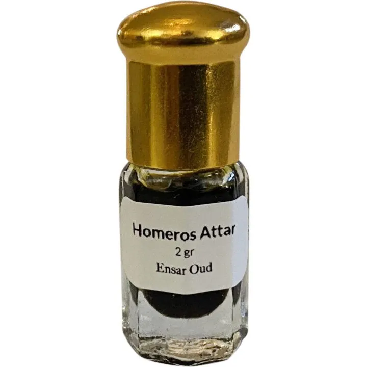 Ensar Oud Homeros Attar perfume bottle