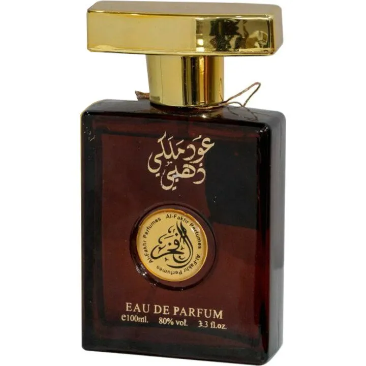 Al Fakhr Oud Malaki Dahabi parfüm şişesi